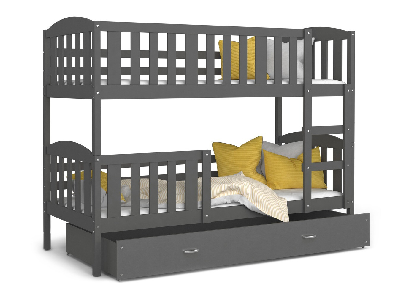 Stapelbed Aurora 104 (Grijs)