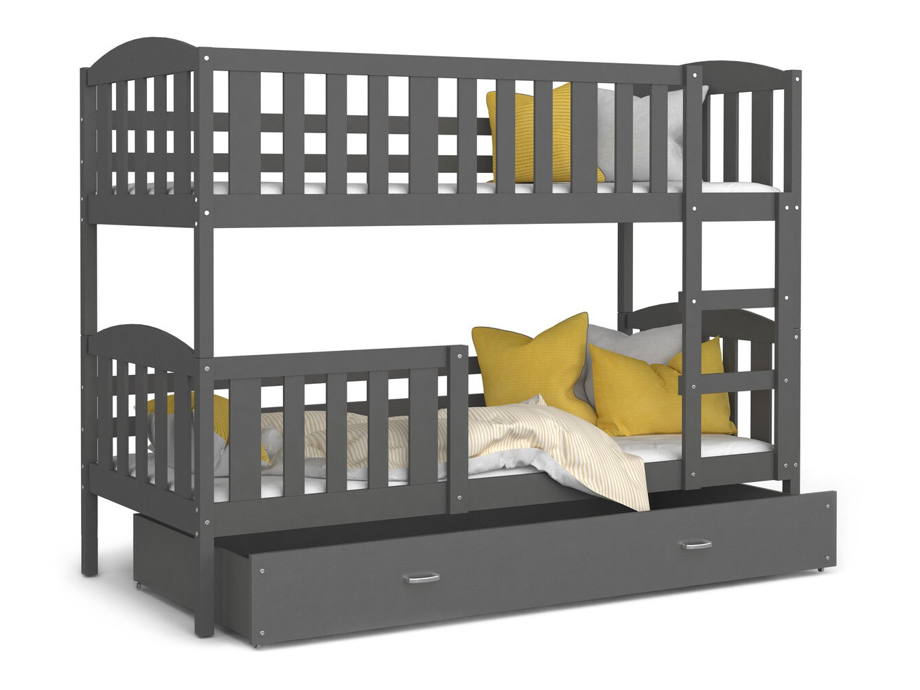 Stapelbed Aurora 107 (Grijs)