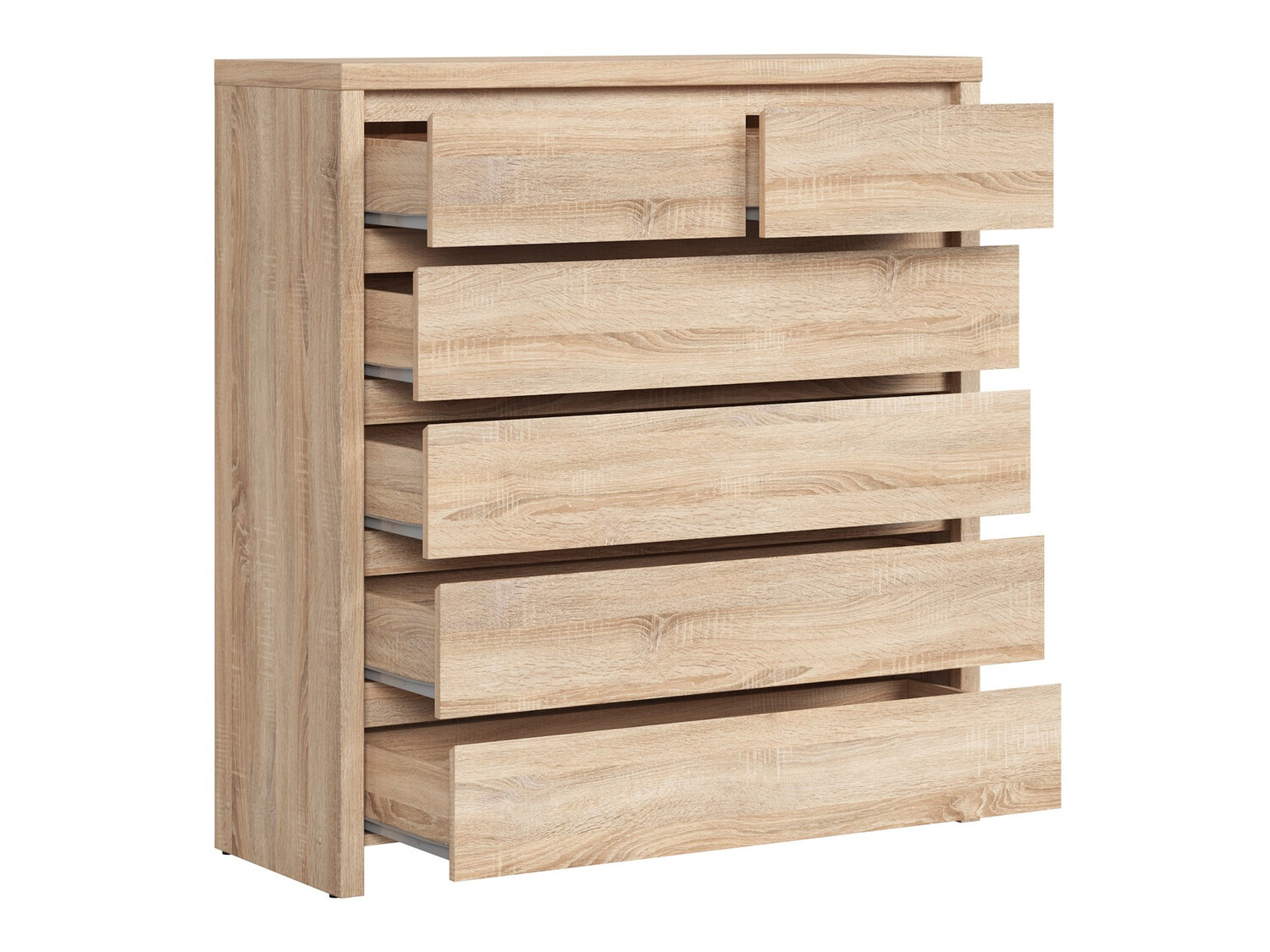 Ladekast Nolroma 126 (Sonoma eik)