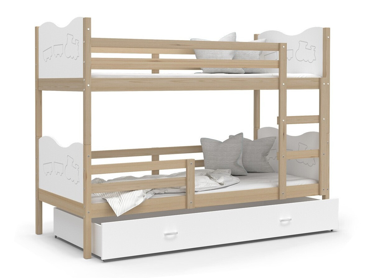 Stapelbed Aurora 110 (Grenen)