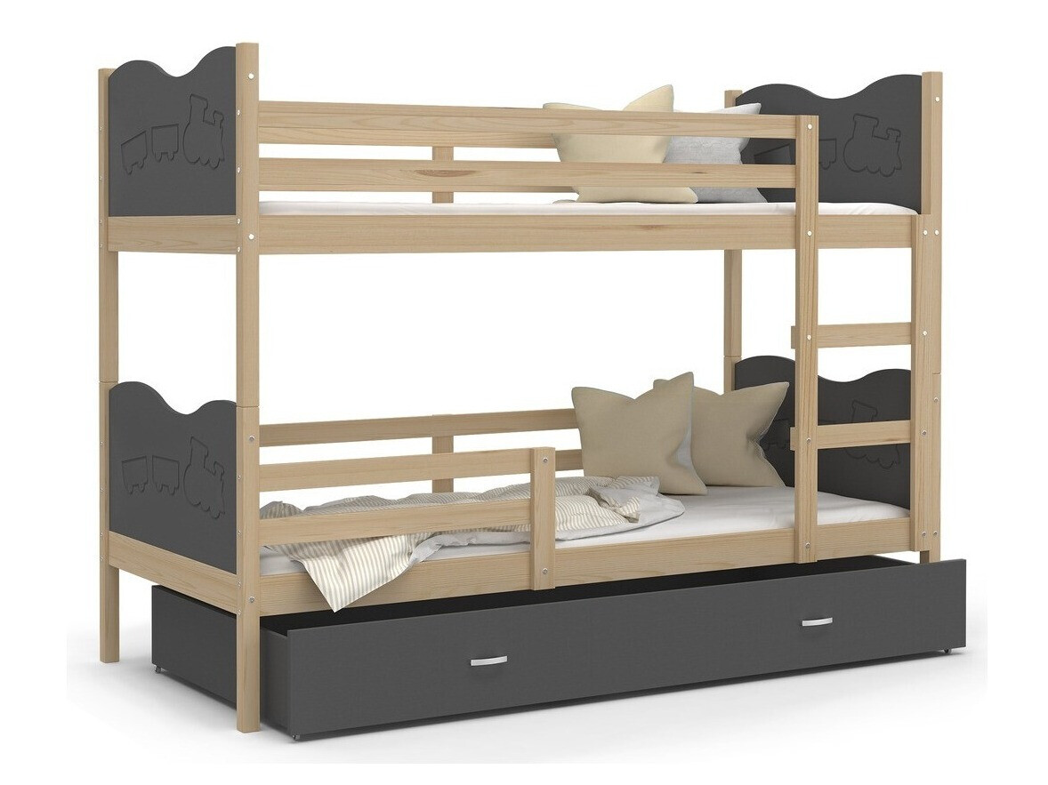 Stapelbed Aurora 110 (Grenen)