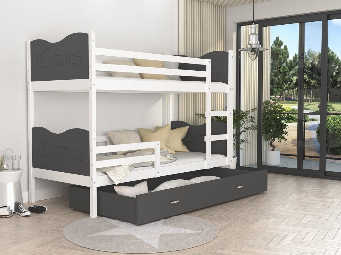 Stapelbed Aurora 110 (Wit)