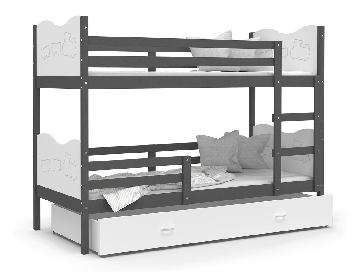 Stapelbed Aurora 111 (Grijs)