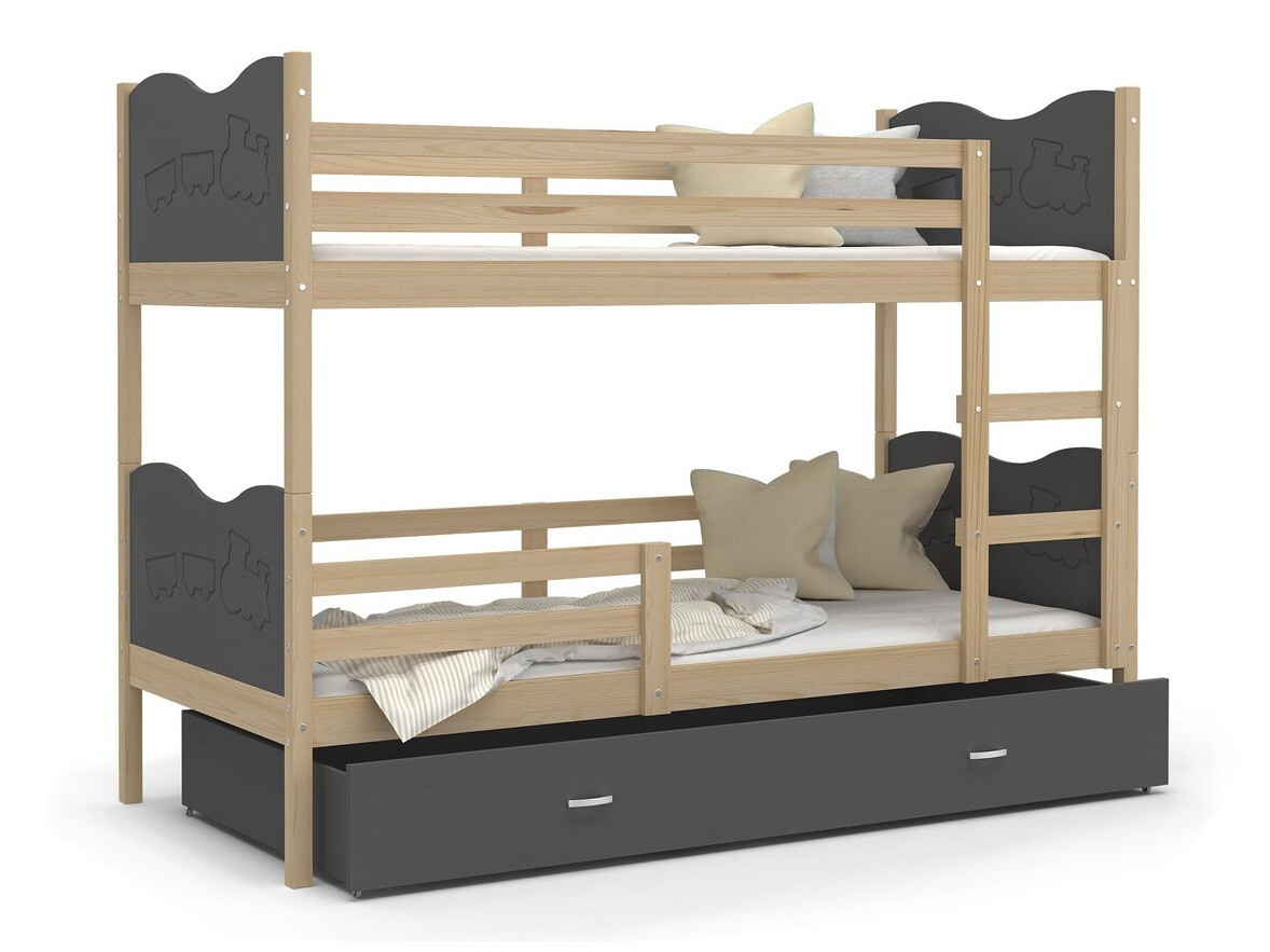 Stapelbed Aurora 112 (Grenen)