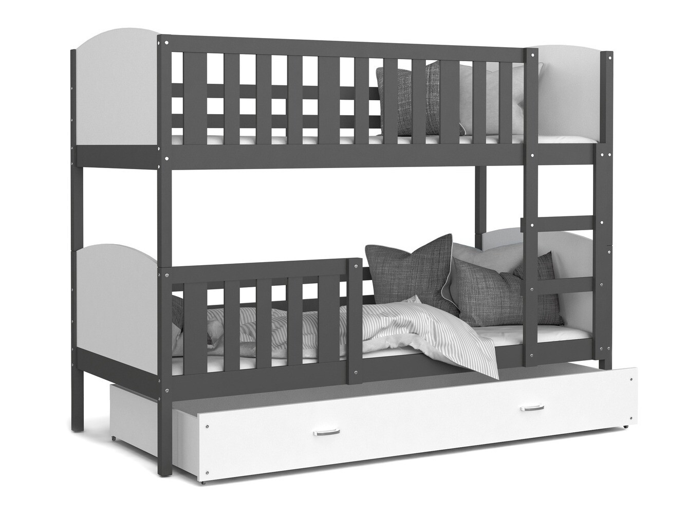 Stapelbed Aurora 113 (Grijs)