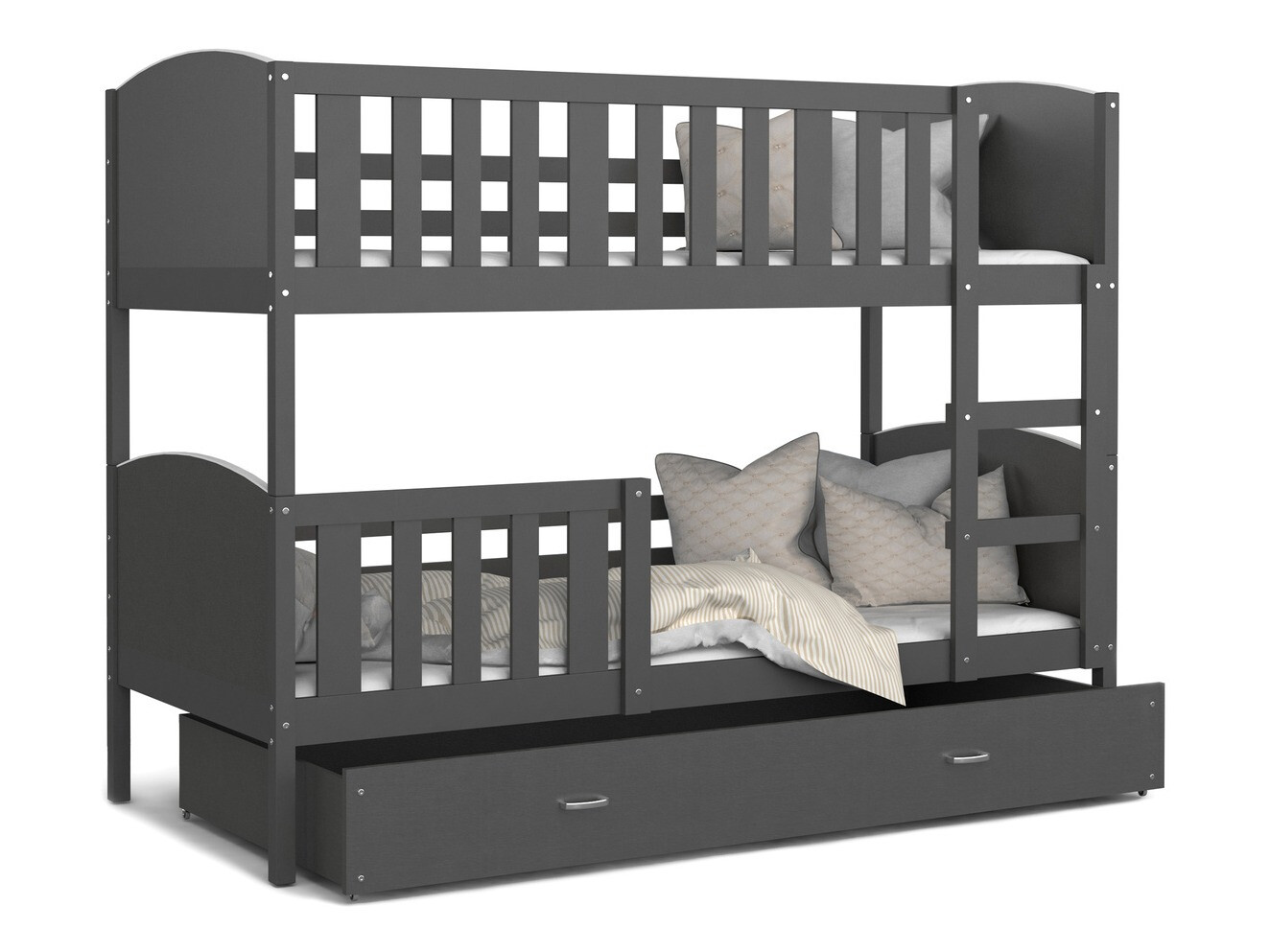 Stapelbed Aurora 113 (Grijs)