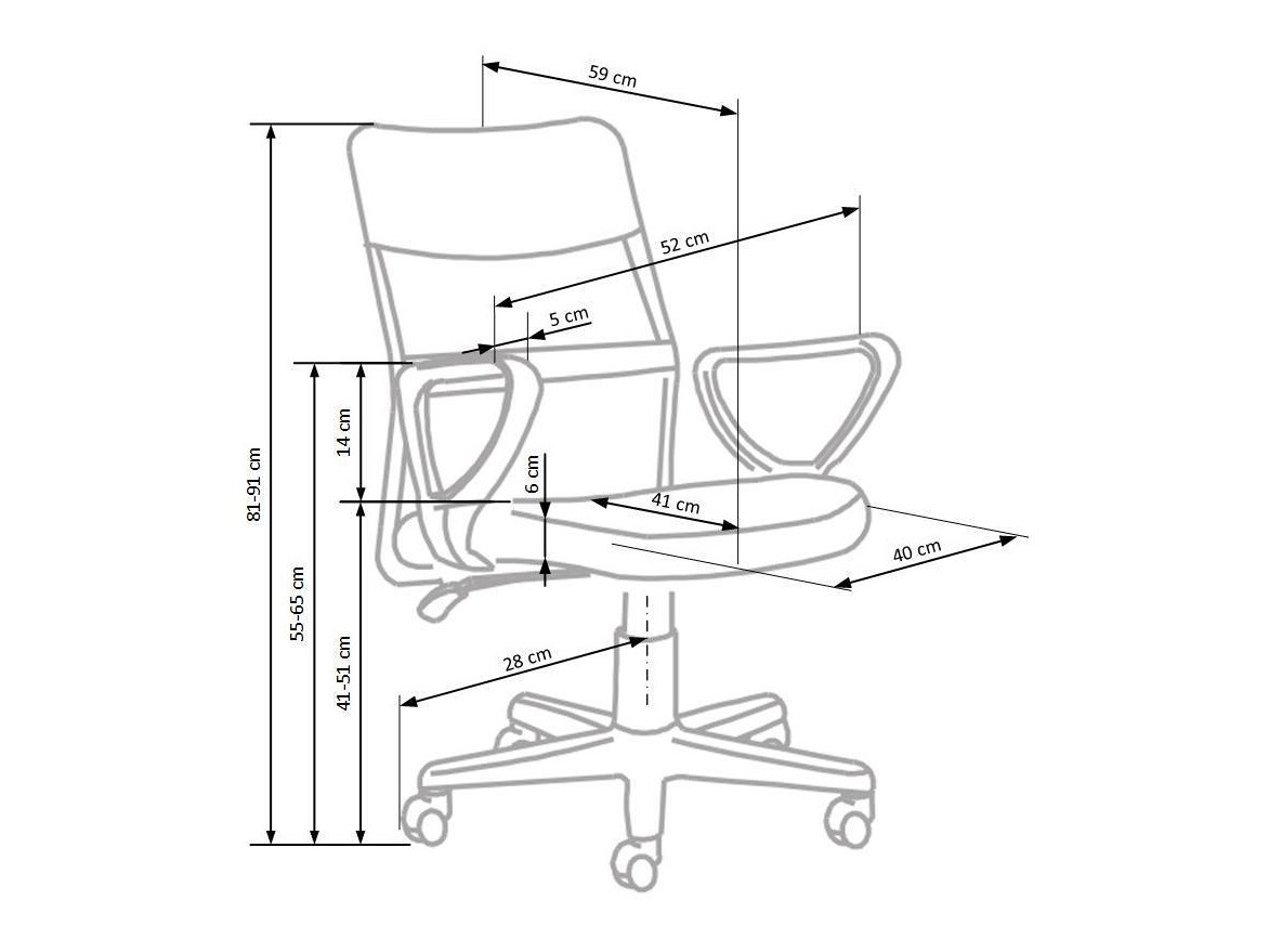 Kinderstoel Houston 397 (Grijs)