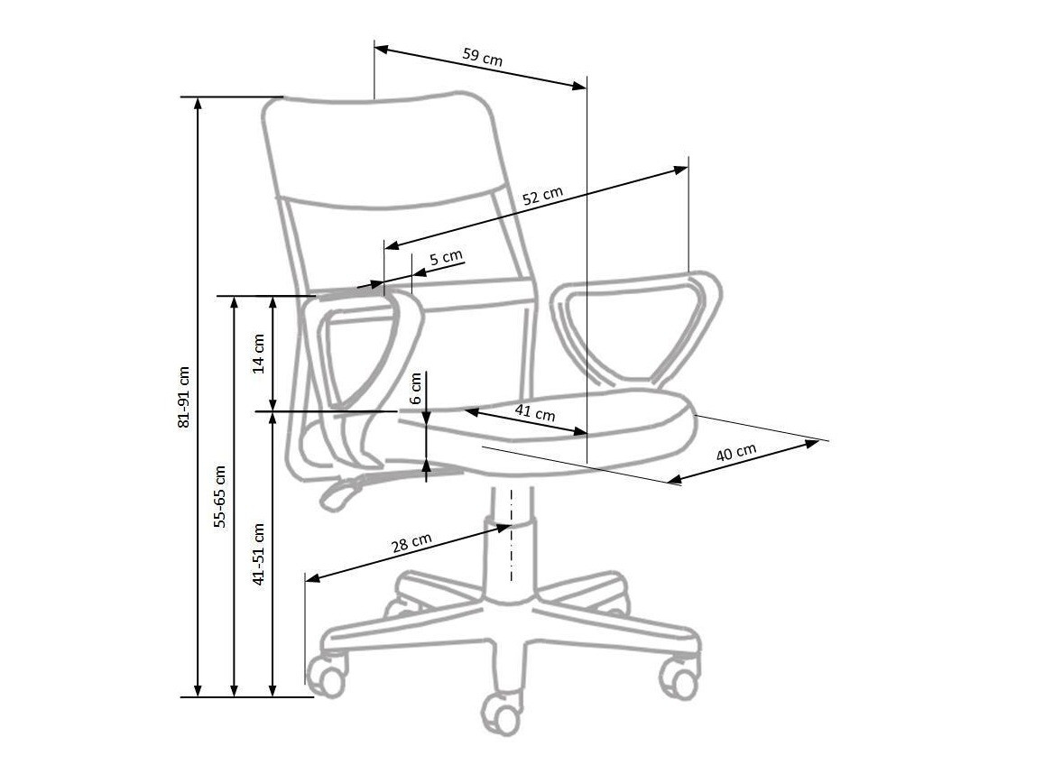 Kinderstoel Houston 397 (Turquoise)