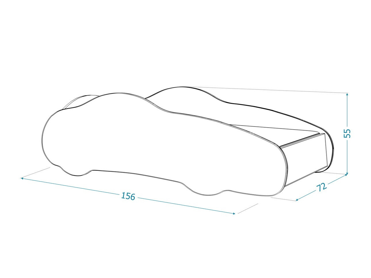 Bed Aurora 142 (III)