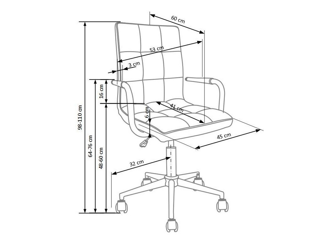 Kinderstoel Houston 565 (Paars)