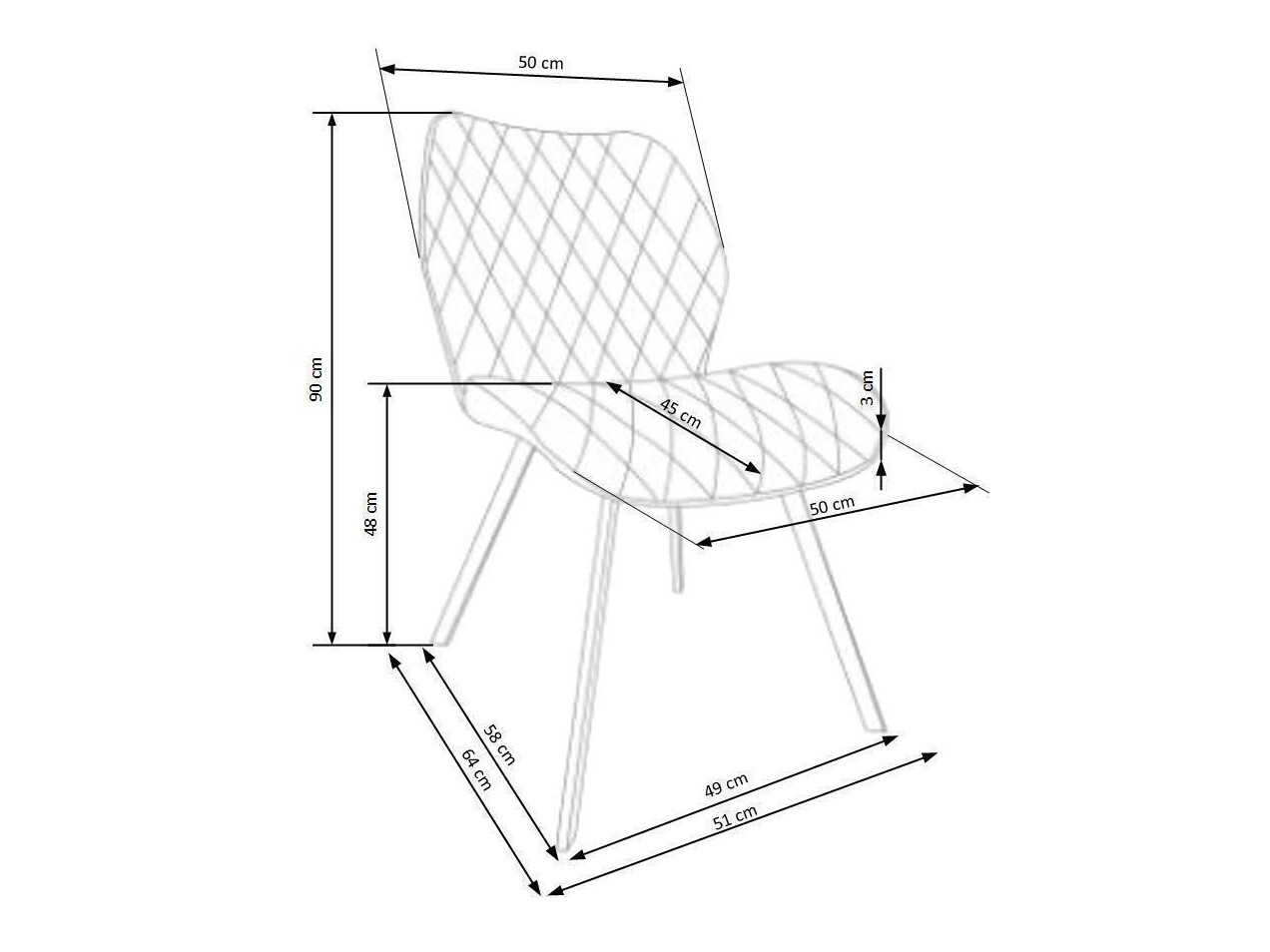 Stoel Houston 626 (Beige)