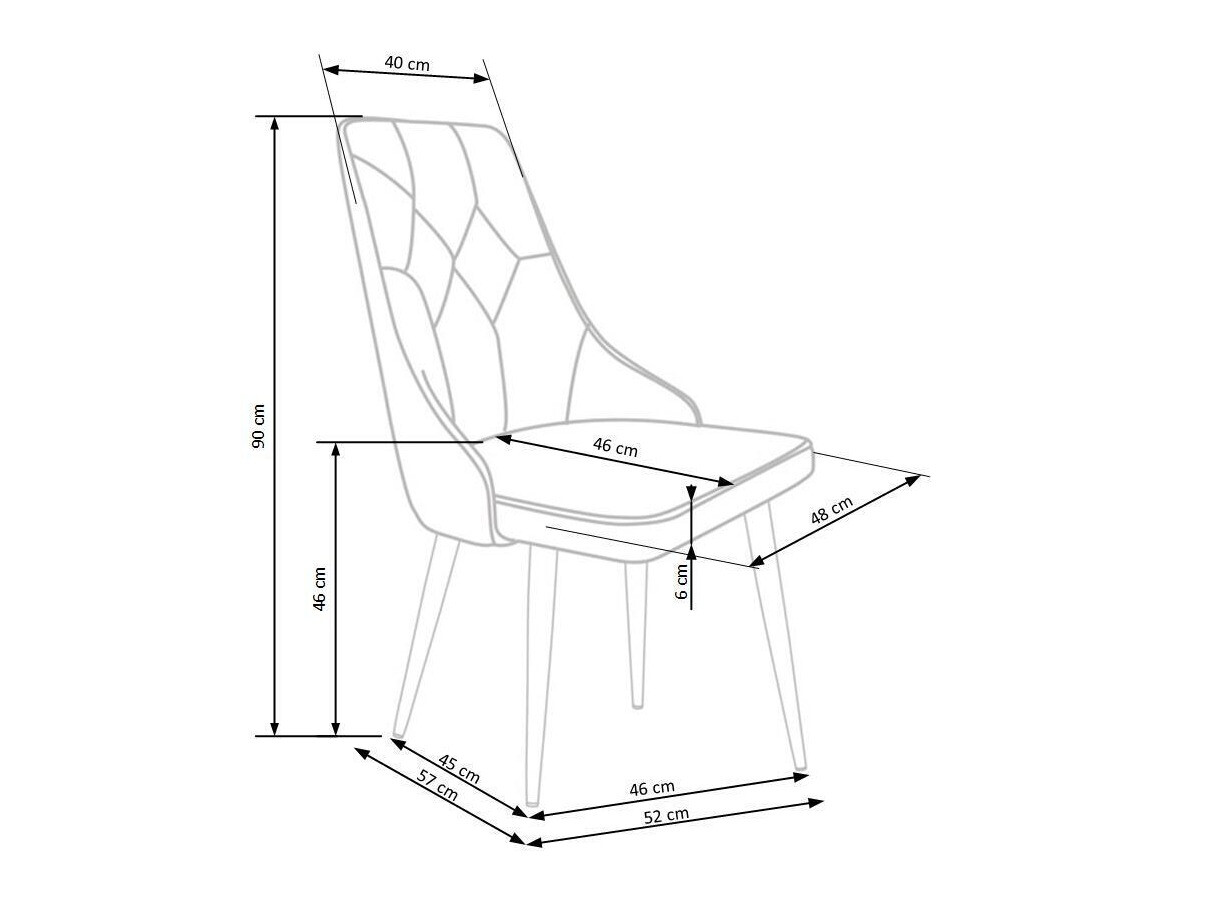 Stoel Houston 873 (Grijs)