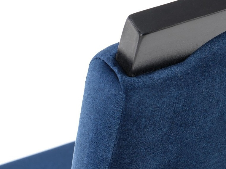 Stoel Houston 1055 (Donkerblauw + Zwart)