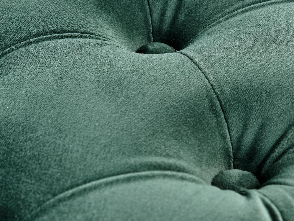 Gestoffeerde hocker Houston 1252 (Donkergroen)