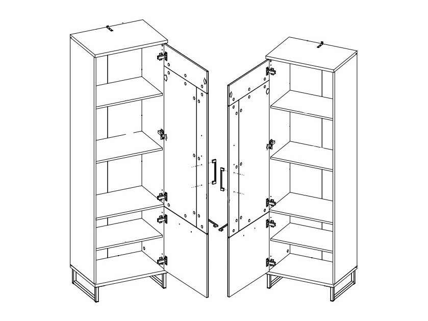 Boekenkast Nucala 106