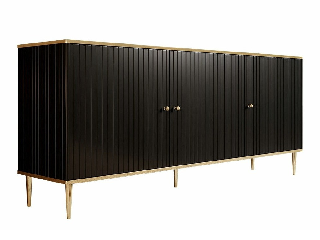 Dressoir Arces (Zwart + Gouden)