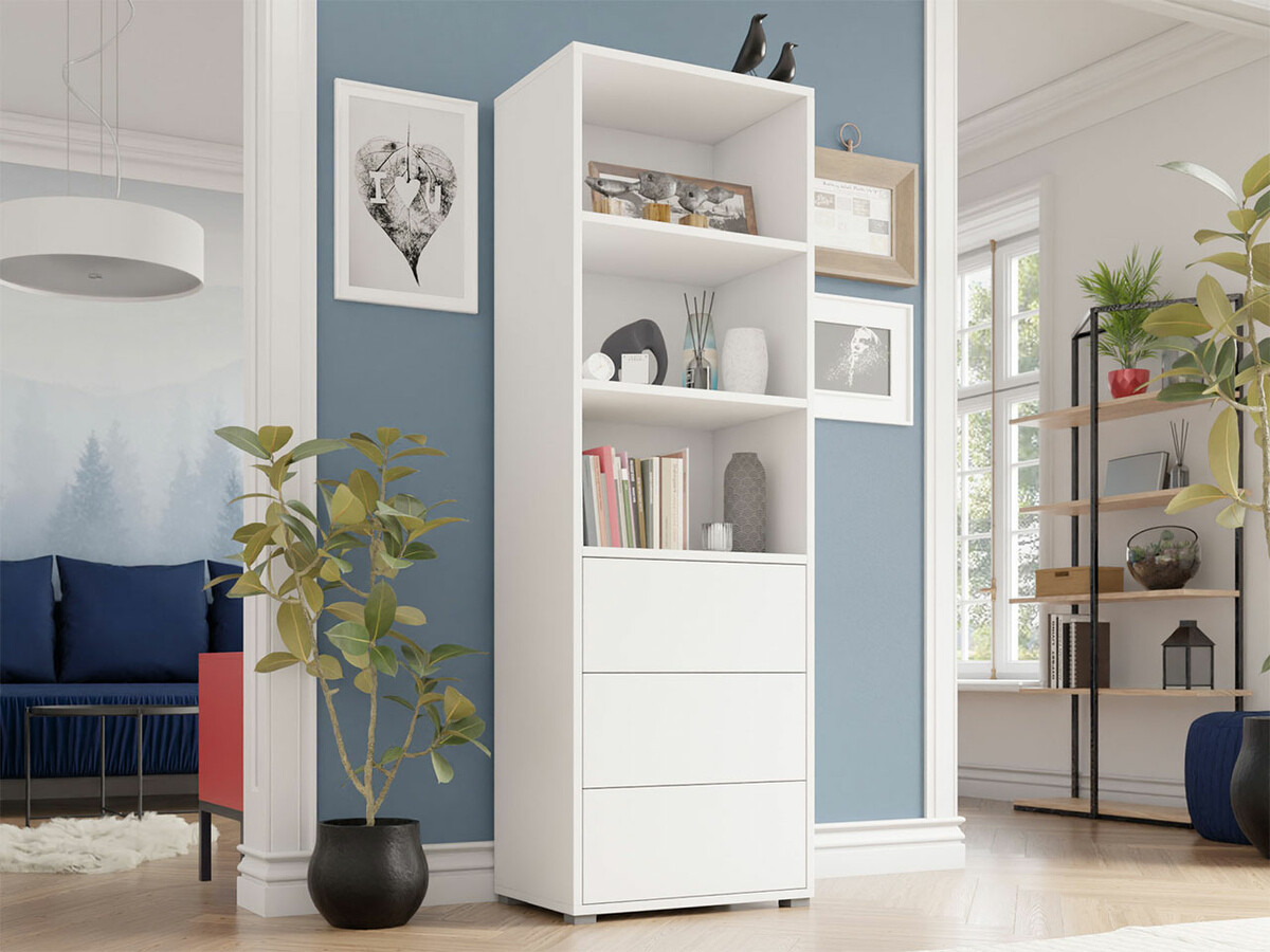 Boekenkast Comfivo Fersoe 105 (Wit)