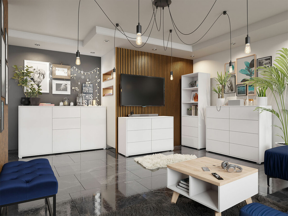 Ladekast Comfivo Fersoe 104 (Wit)