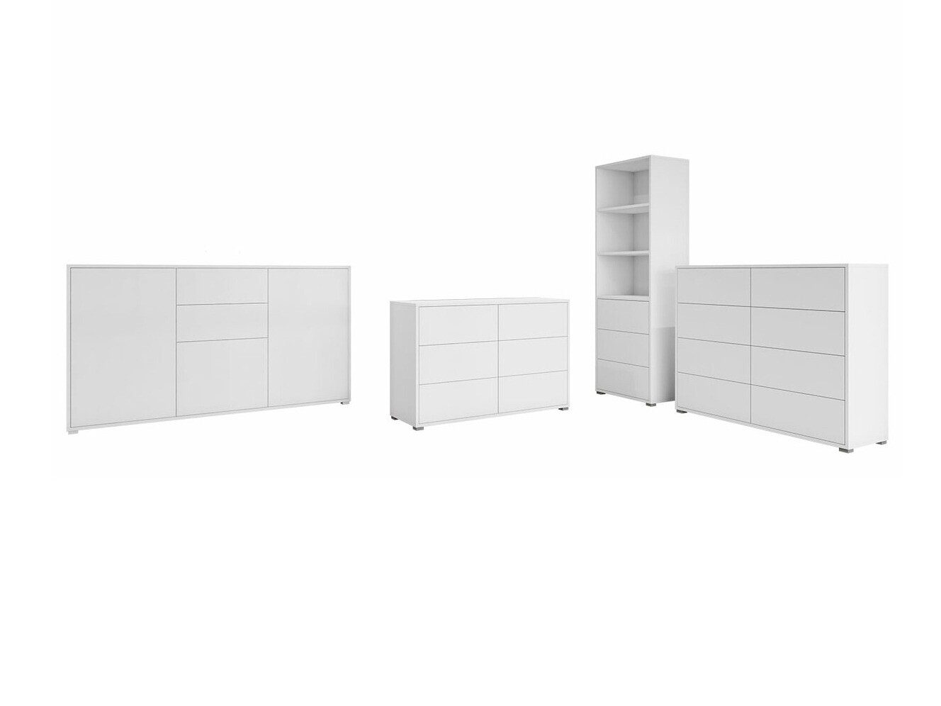 Woonkamerset Comfivo Fersoe 108 (Wit)