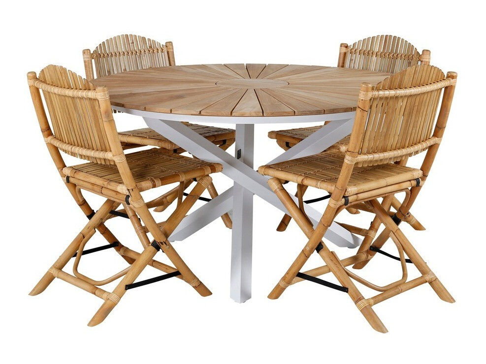 Tafel en stoelen set Dallas 572