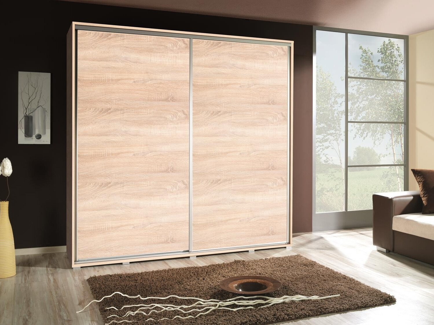 Kledingkast Murrieta 101 (Sonoma eik)