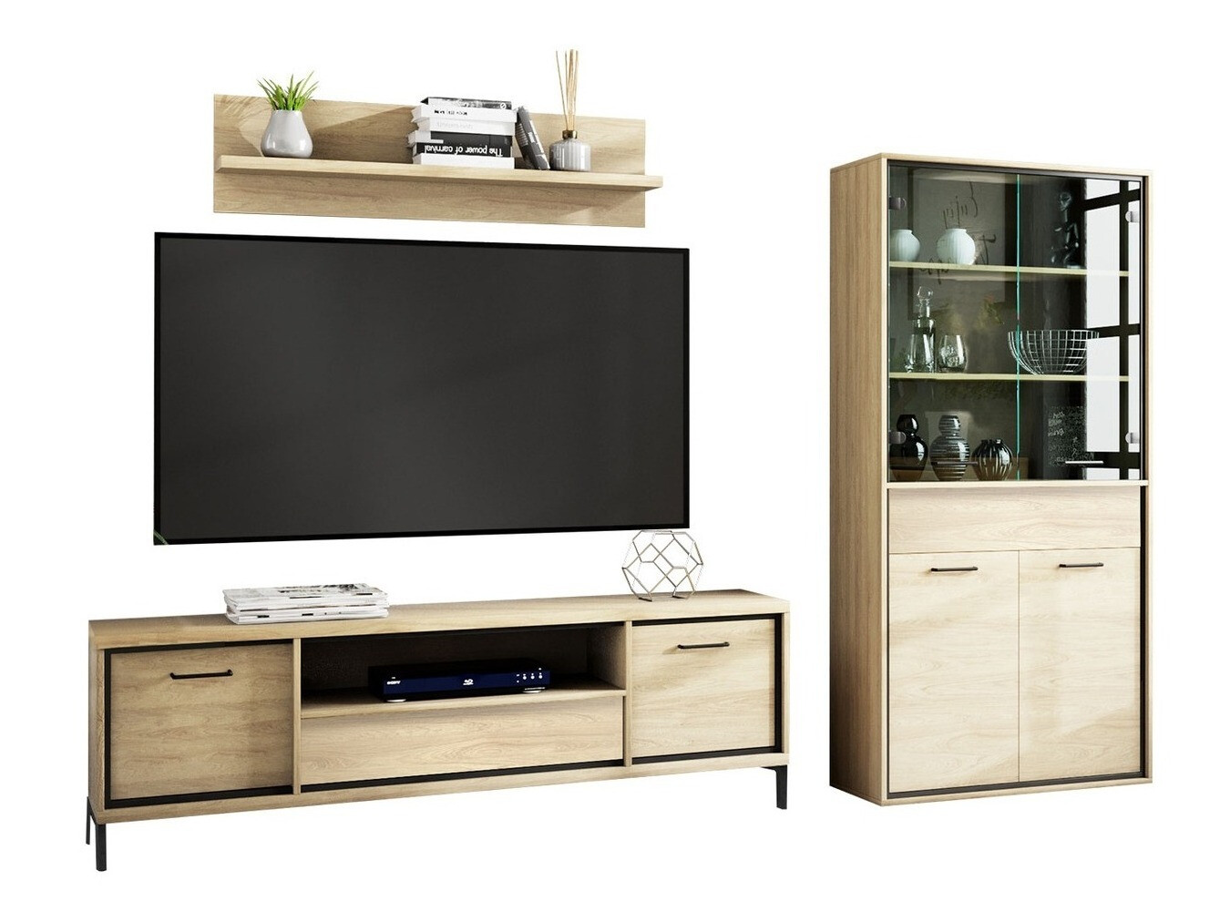 Woonkamerset Etrmoni 119 (Licht hout)