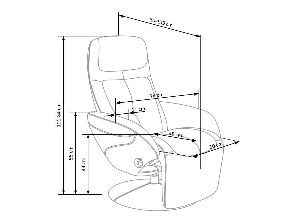 Relaxfauteuil Houston 491