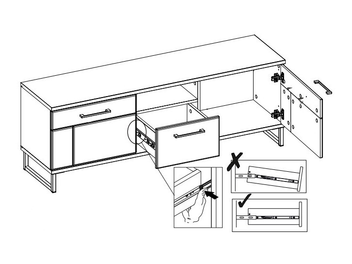 TV-meubel Nucala 100