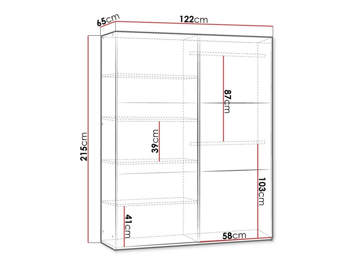 Kledingkast Honolulu 229