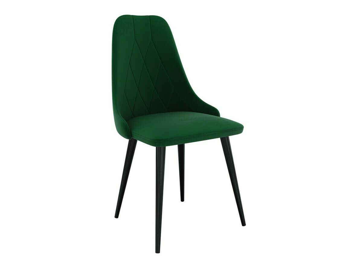 Eetkamerset Racine 125 (Zwart + Magic Velvet 2225)