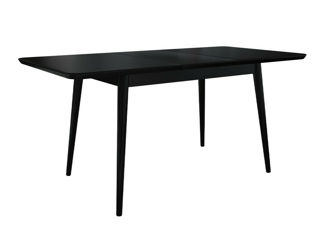 Eetkamerset Racine 125 (Zwart + Magic Velvet 2225)