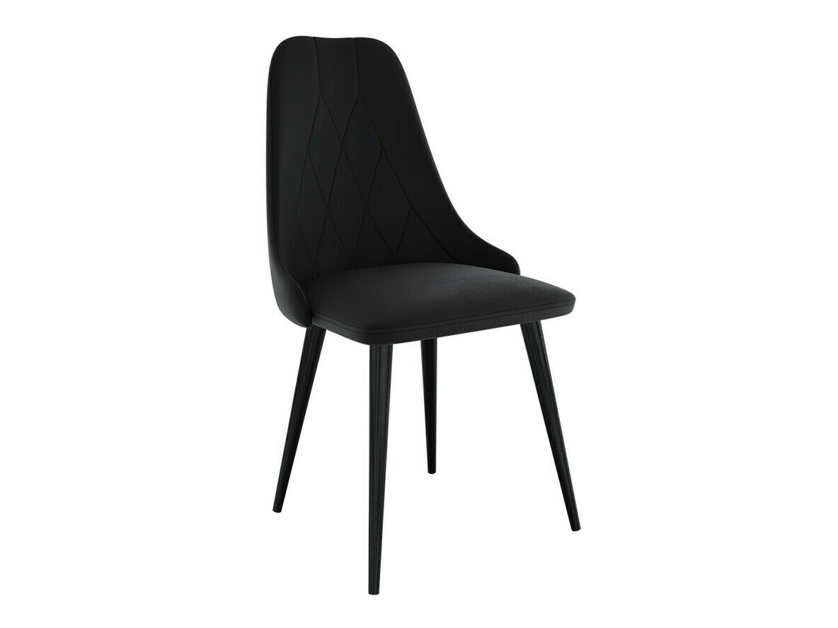 Eetkamerset Racine 125 (Zwart)