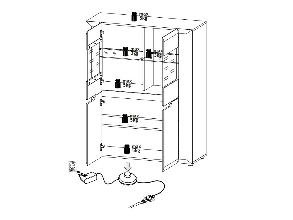 Dressoir Marmaro 103