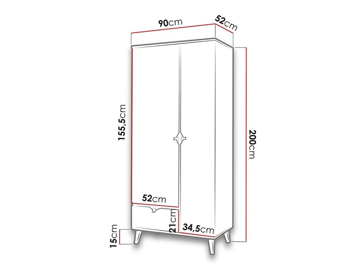 Kledingkast Etrmoru 141