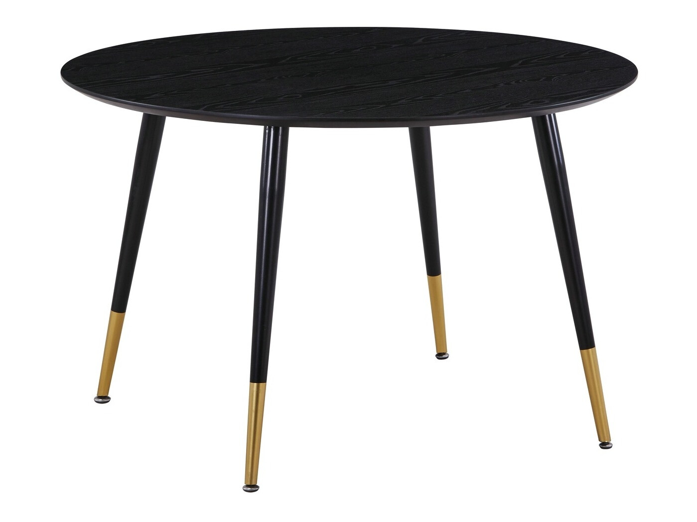 Tafel Dallas 104 (Zwart + Messing)