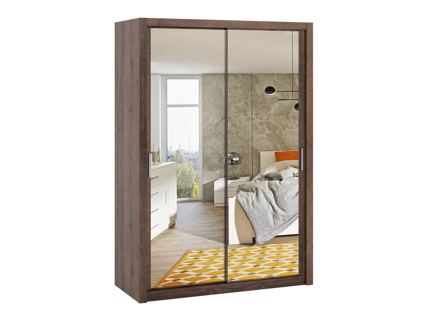 Kledingkast Catromi 106 (Klooster eik)