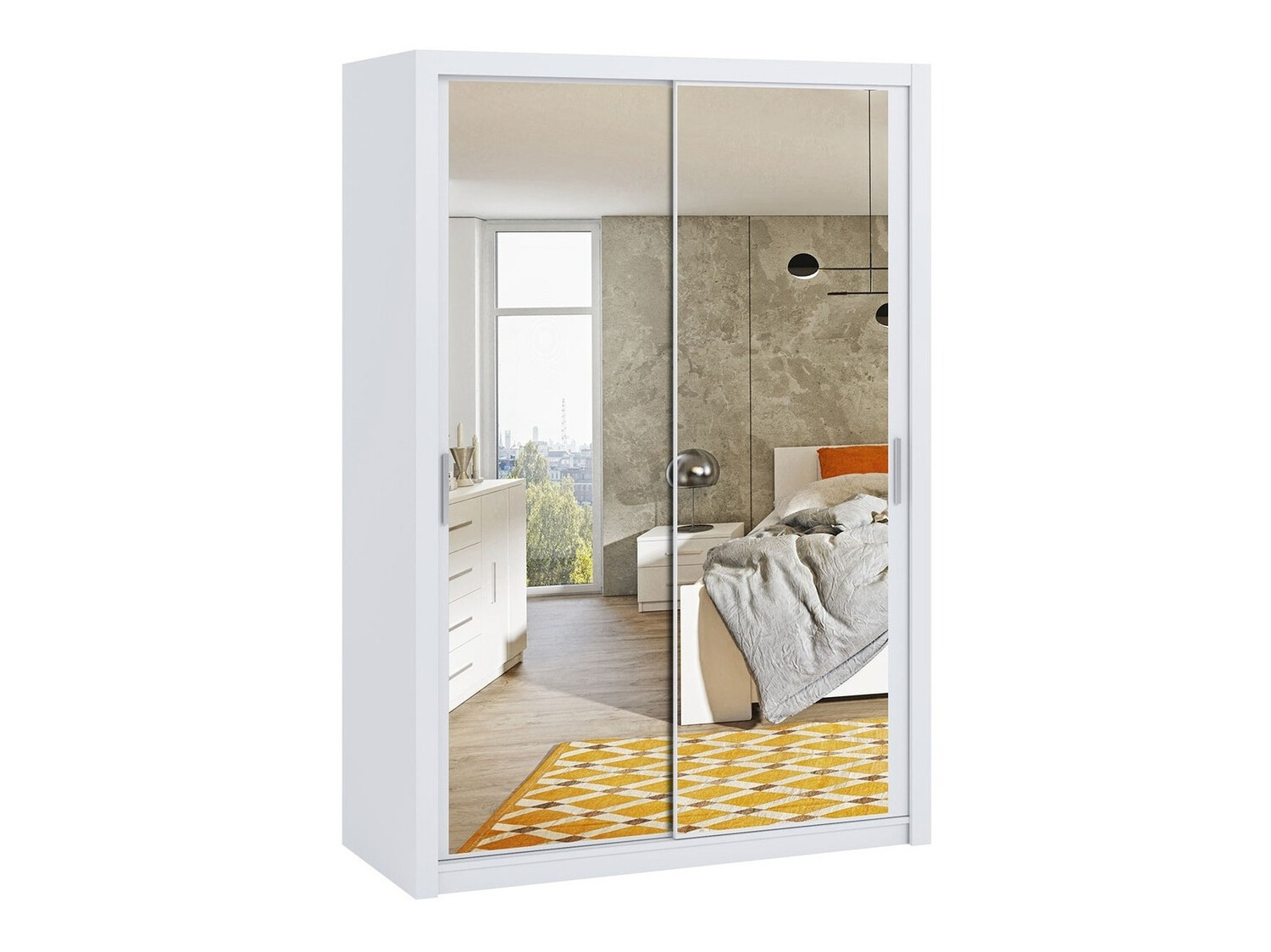 Kledingkast Catromi 106 (Wit)