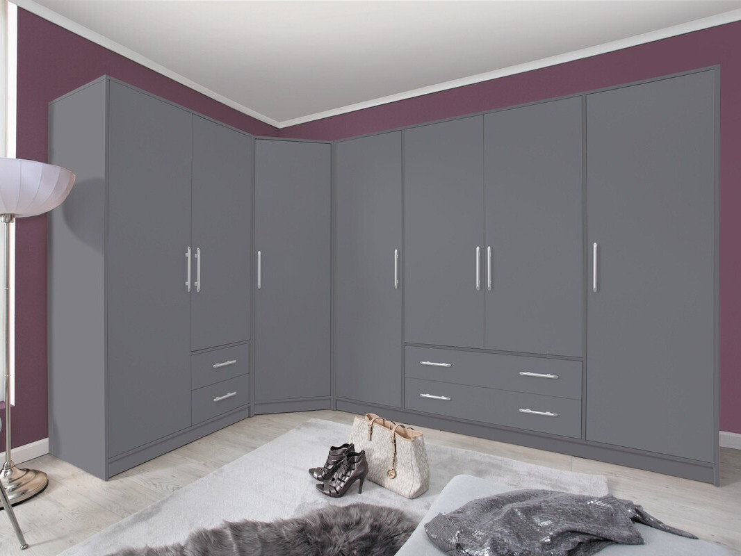 Kledingkast Cavmero 100 (Antraciet)