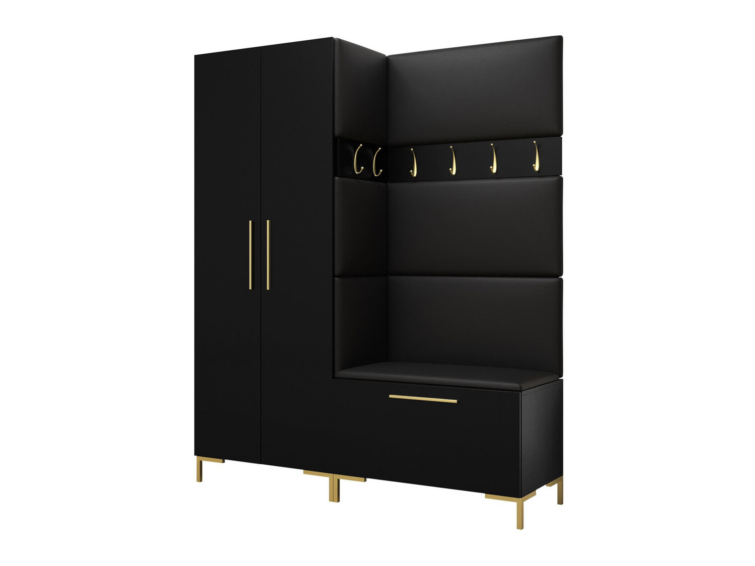 Gangmeubelset Nomal I (Zwart)