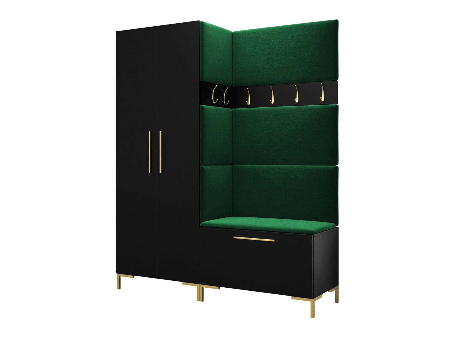 Gangmeubelset Nomal I (Zwart)