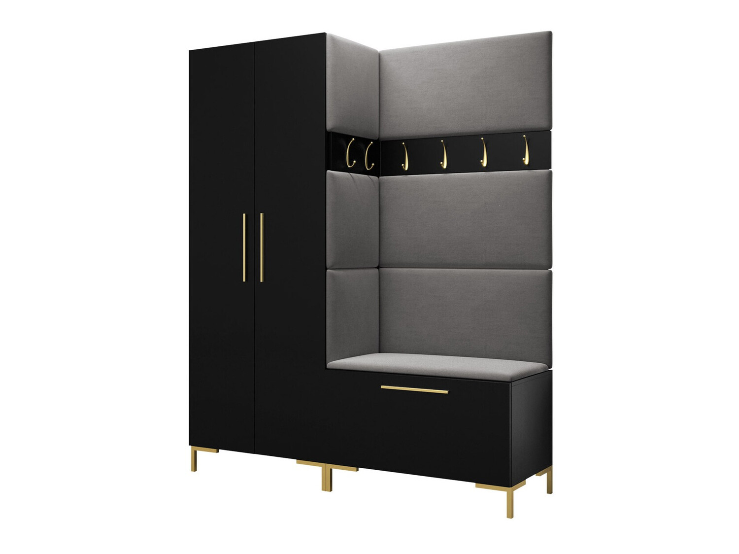 Gangmeubelset Tivsoa 100 (Zwart)