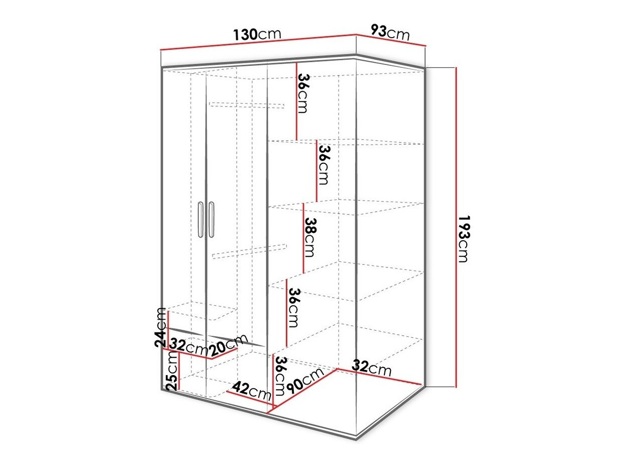 Kledingkast Veravie 131
