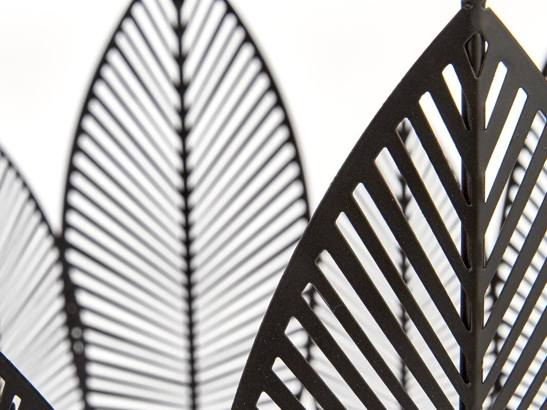 Bijzettafels set Houston 974 (Zwart + Licht hout)