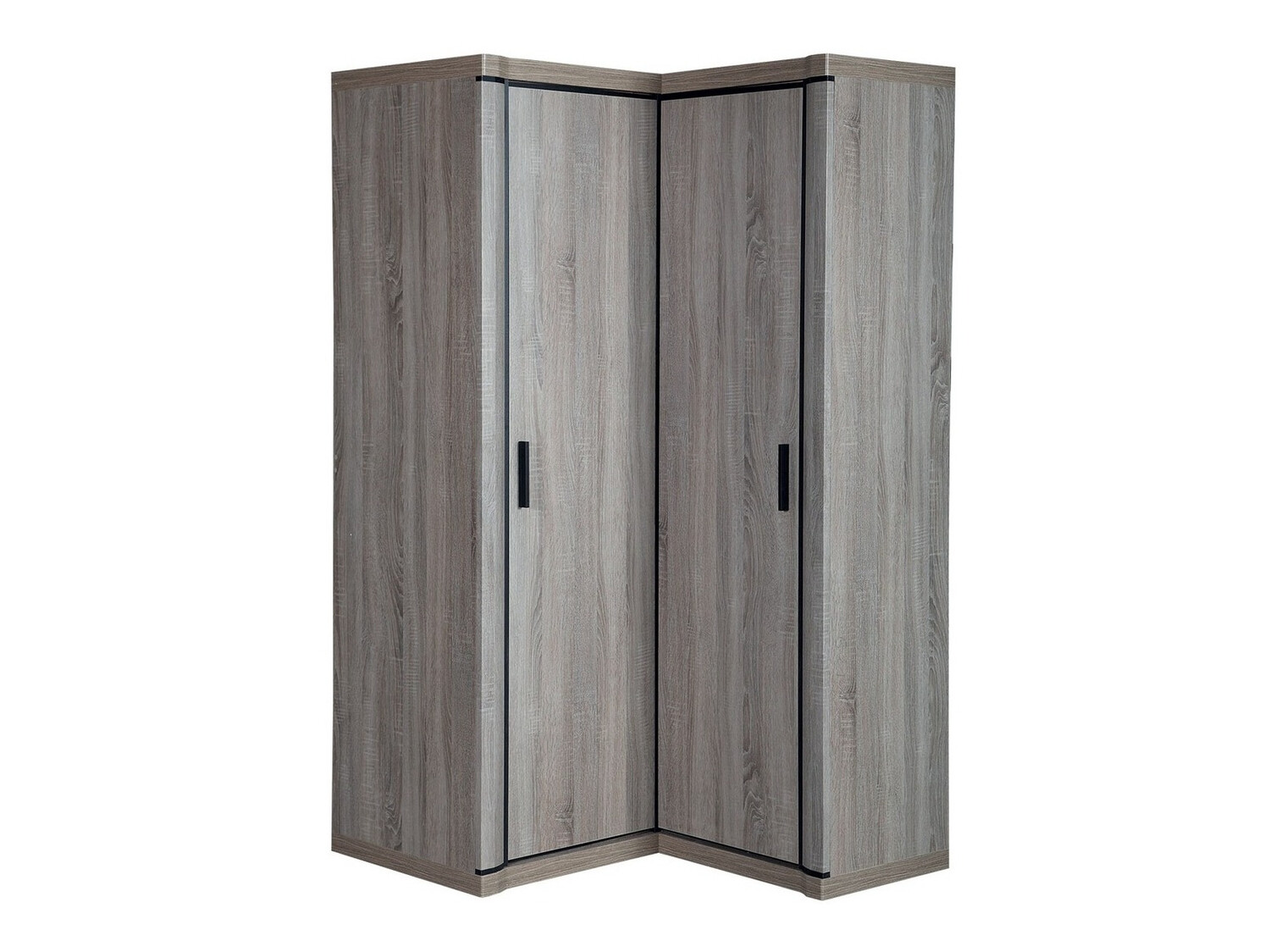 Hoekkledingkast Lorelie 119 (Truffel eiken)