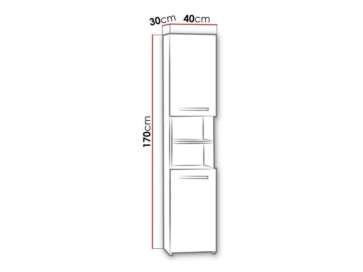 Staand badkamermeubel Comfivo 187