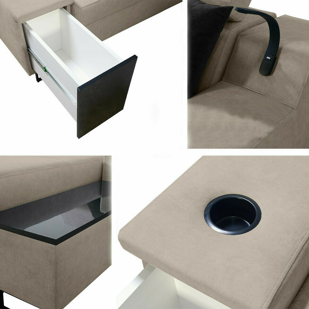 Hoekbank Sarasota 159 (Uttario Velvet 2980 + Uttario Velvet 2973)