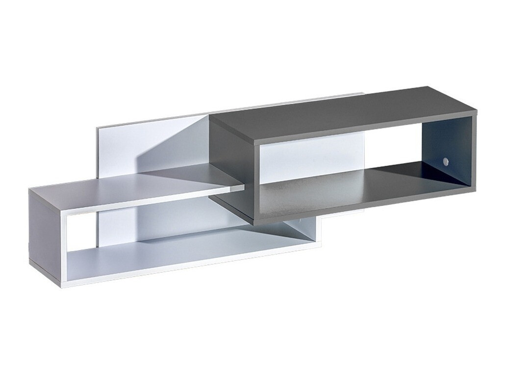 De reeks van de kinderkamer Lorlare 100 (Wit + Grijs)