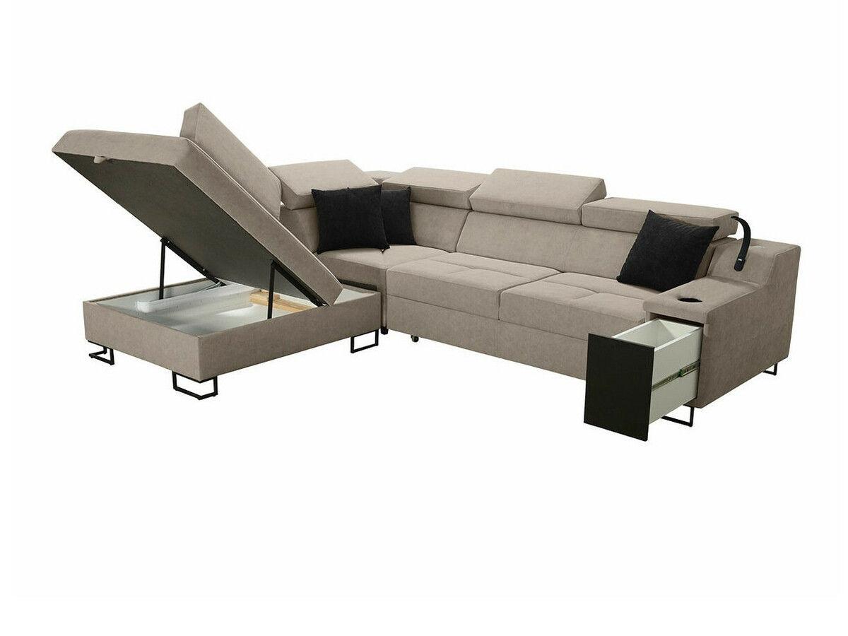 Hoekbank Sarasota 138 (Uttario Velvet 2980 + Uttario Velvet 2973)