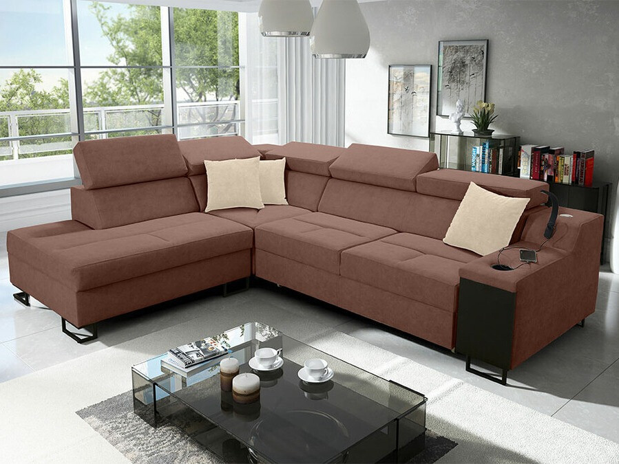 Hoekbank Sarasota 138 (Uttario Velvet 2955 + Uttario Velvet 2978)