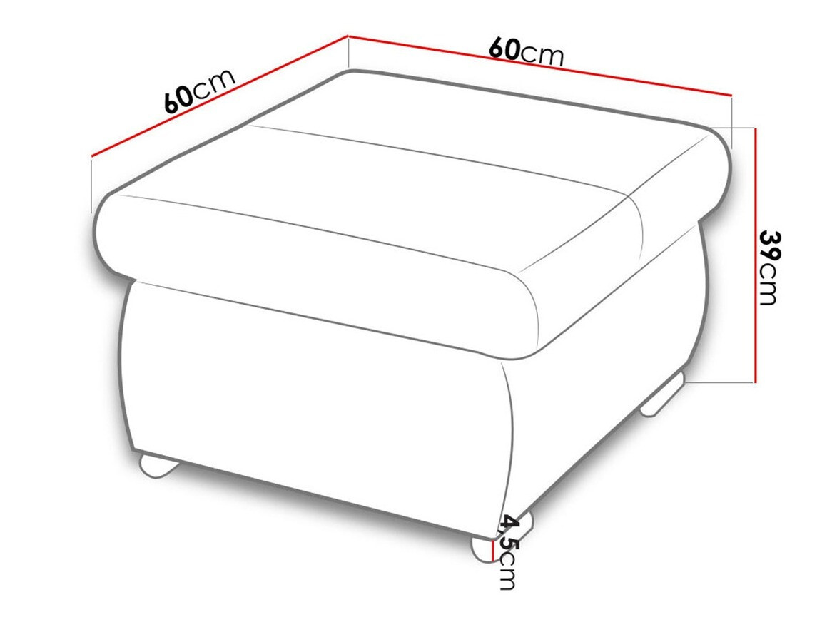 Poef Comfivo 122 (Soft 011 + Lux 06)